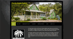 Desktop Screenshot of flartistsgallery.com